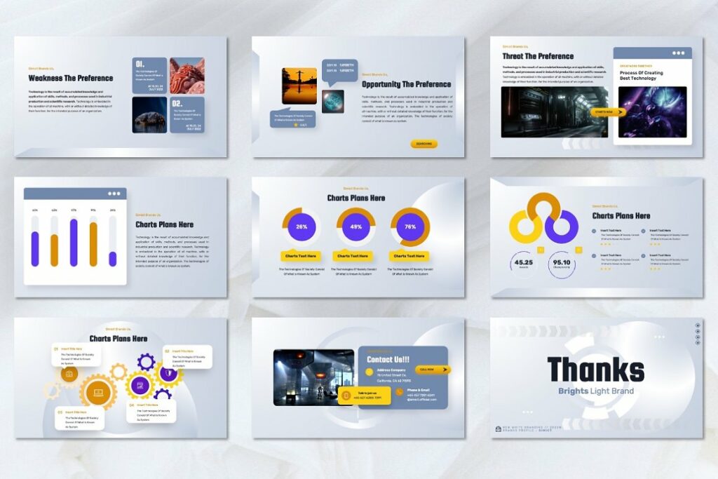 Simict - Pure Multipurpose Powerpoint – MasterBundles