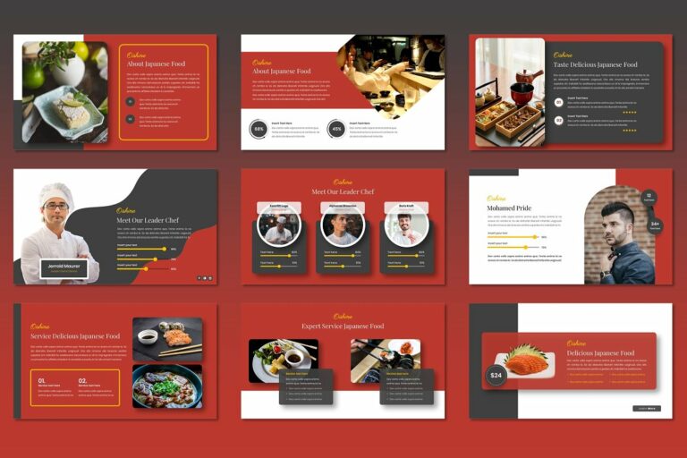 Oishine - Japanese Food Powerpoint – MasterBundles