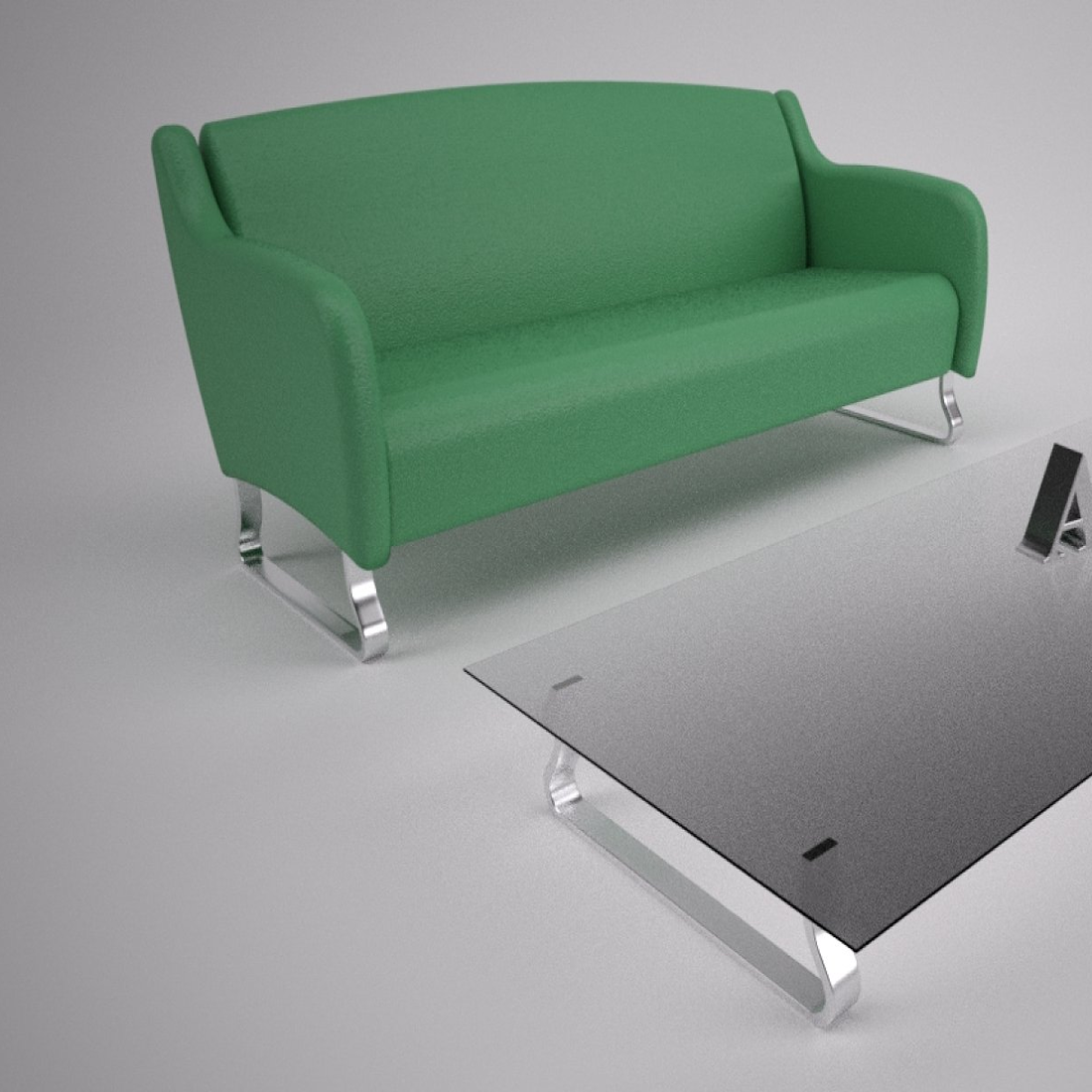 Images preview sofa with coffee table.