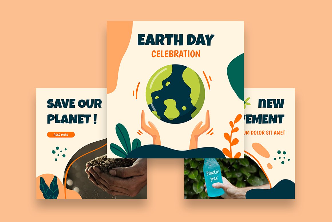 Main page of earth day pictures.