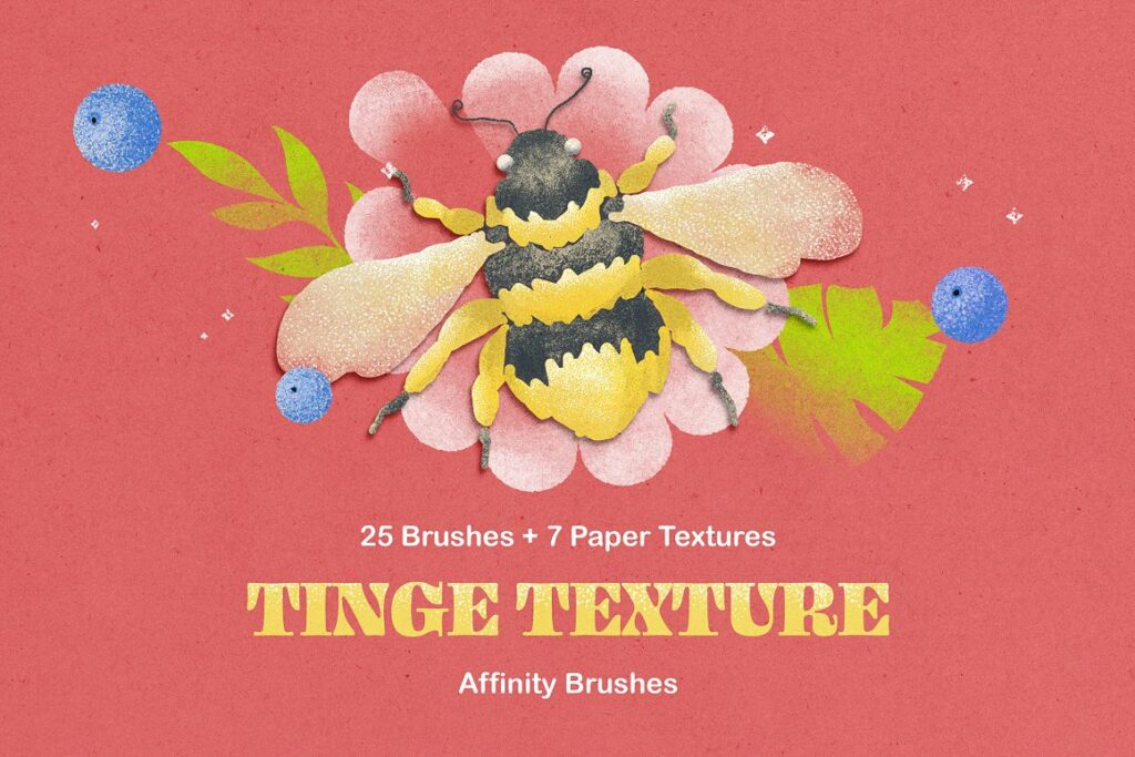 Tinge Texture Affinity Brushes – MasterBundles