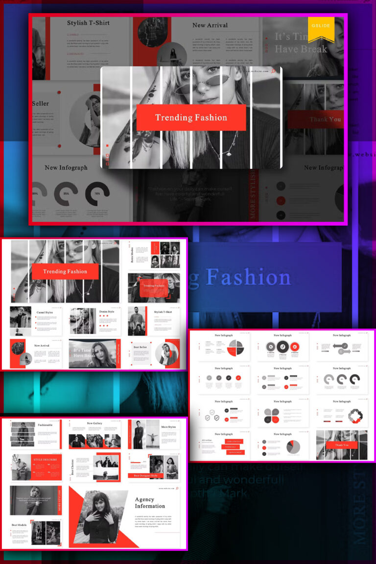 Trending Fashion | Google Slides Template – MasterBundles