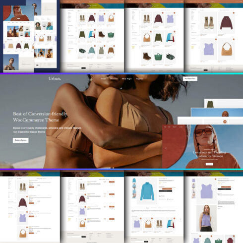 Images preview urban luxurious and trending fashion woocommerce responsive theme.