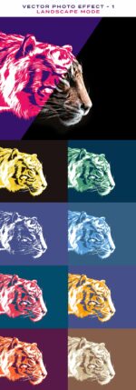 Vector Illustration Photo Effect – MasterBundles
