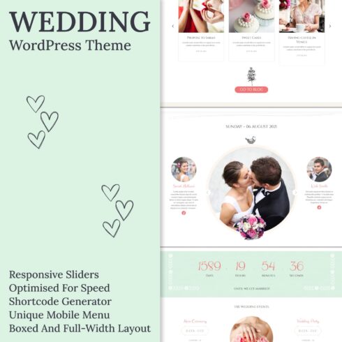 Wedding WordPress Theme.