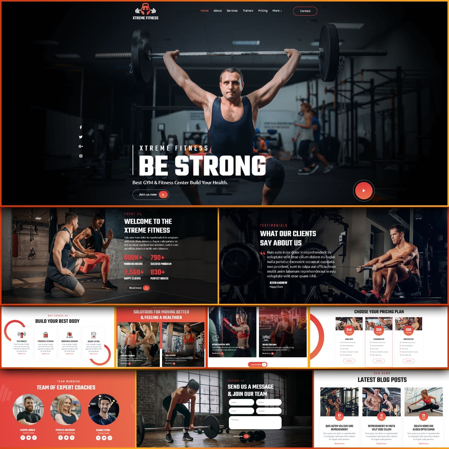 Xtreme fitness – best GYM and fitness center build your health.