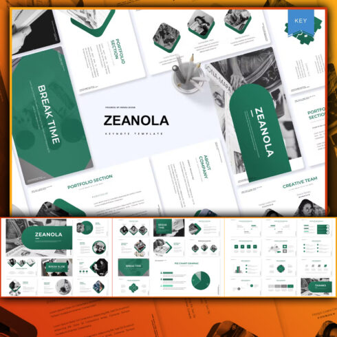 Preview images zeanola keynote template.