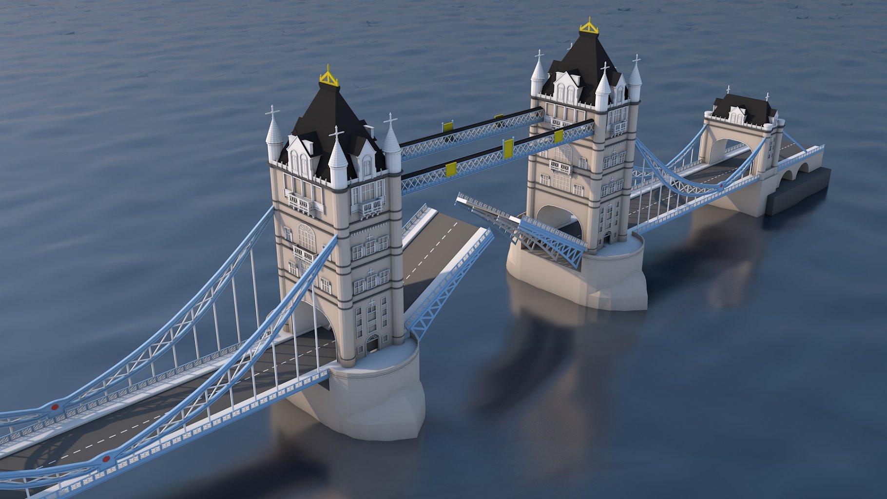 London drawbridge.
