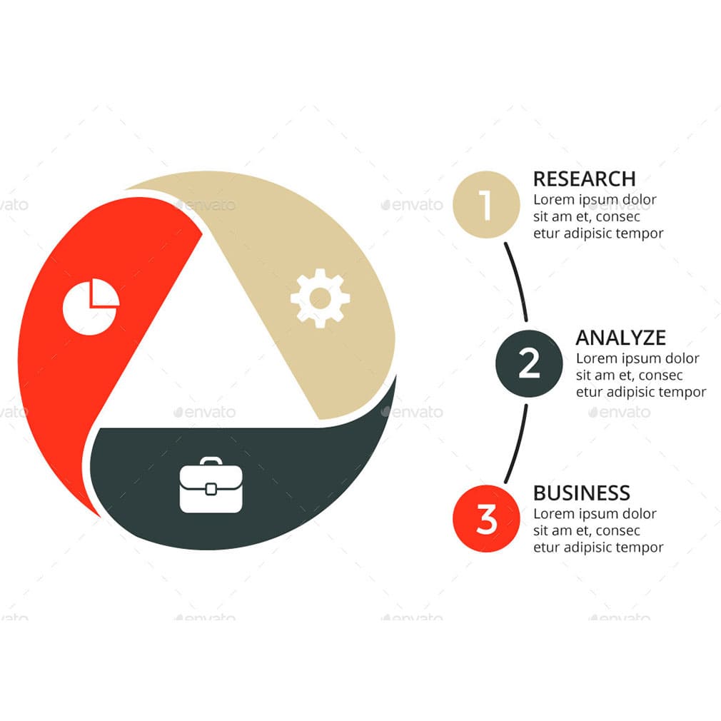 126 circle diagrams infographics .psd .ai .eps, main picture.