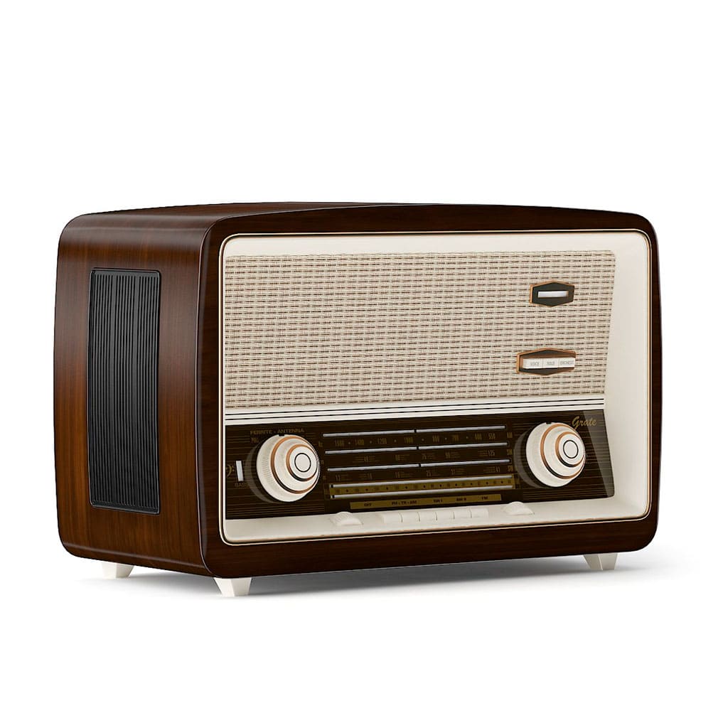 Antique radio, main picture.