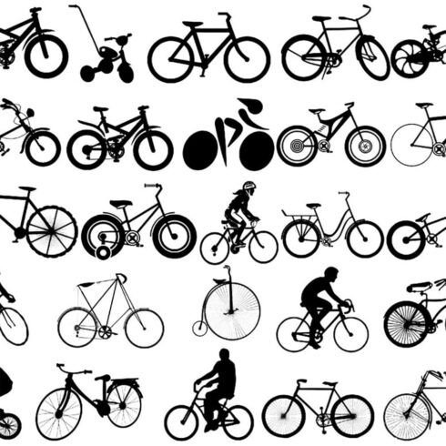 Bike silhouette, main picture.