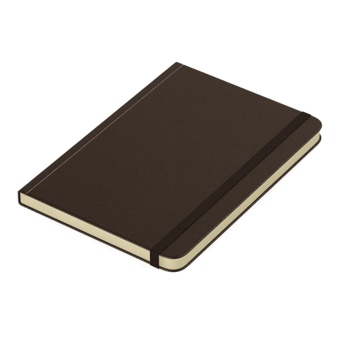 Brown notebook, main picture.