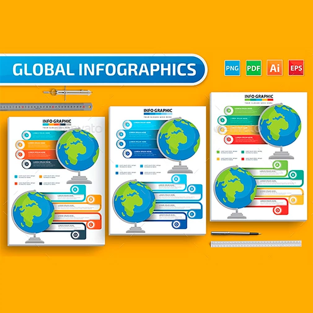 Global infographics, main picture.
