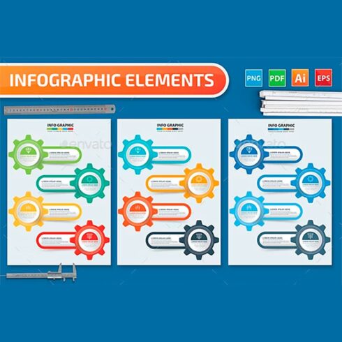 Infographic design, main picture.