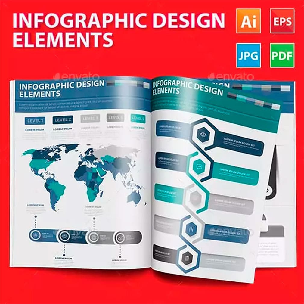 Infographic elements 45, main picture.