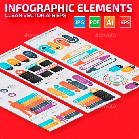 Infographic elements design, main picture.