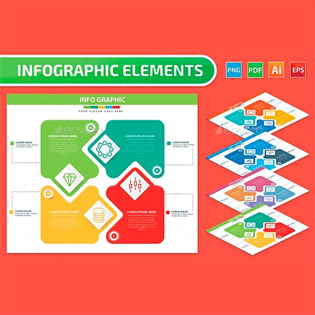 Infographics design, main picture.