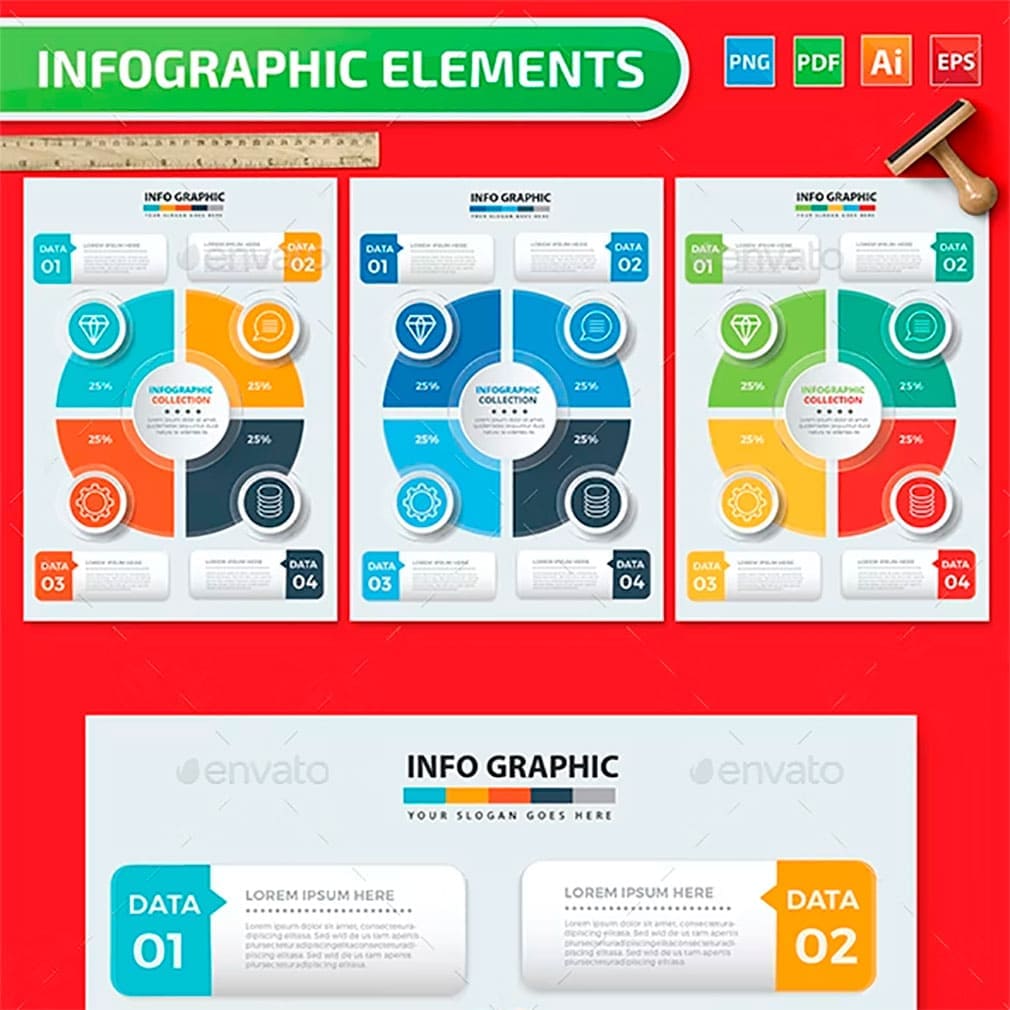 Infographics design, main picture.