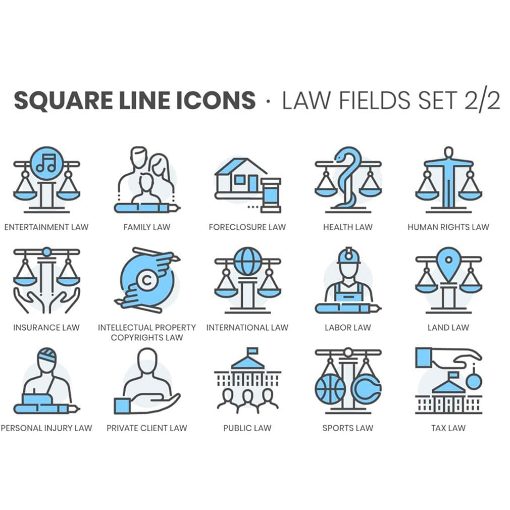 Law fields 2 square line, main picture.