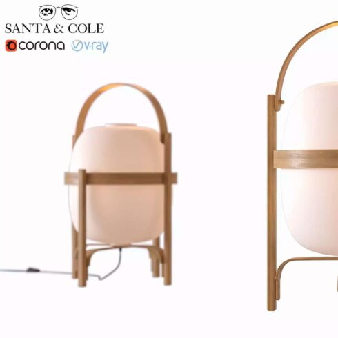 Table lamp cesta by santa cole, main picture.