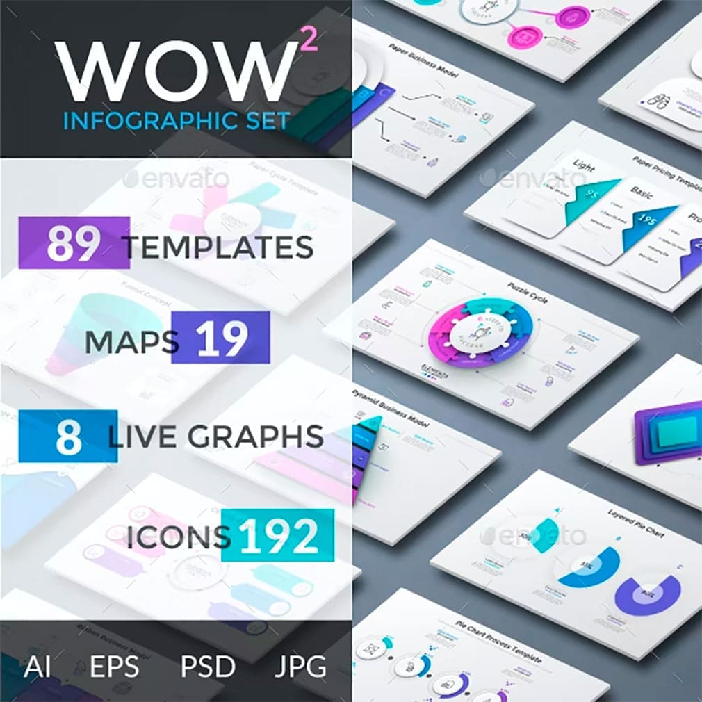 Wow 2 infographic collection, main picture.