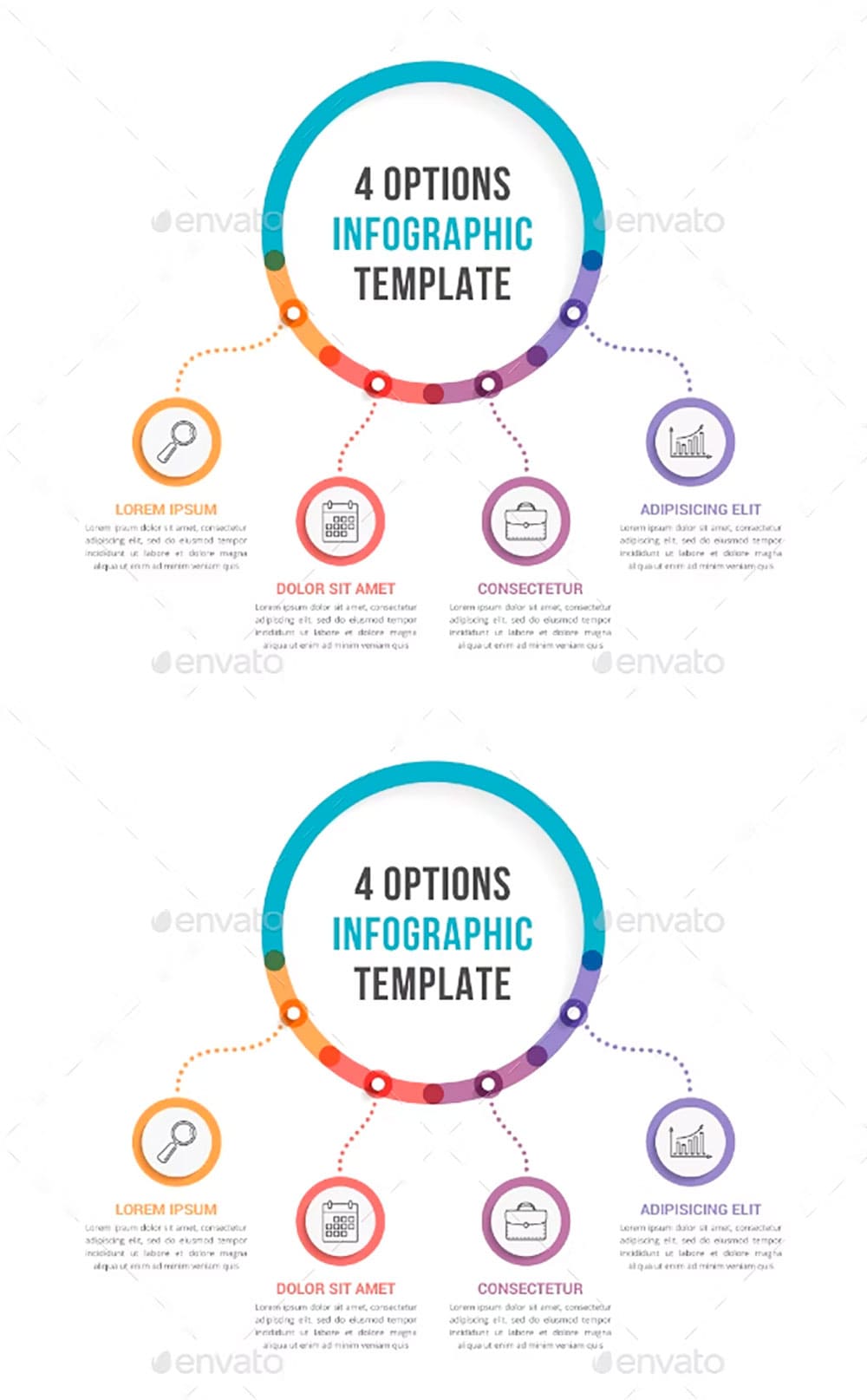 4 options infographics 62, picture for pinterest.