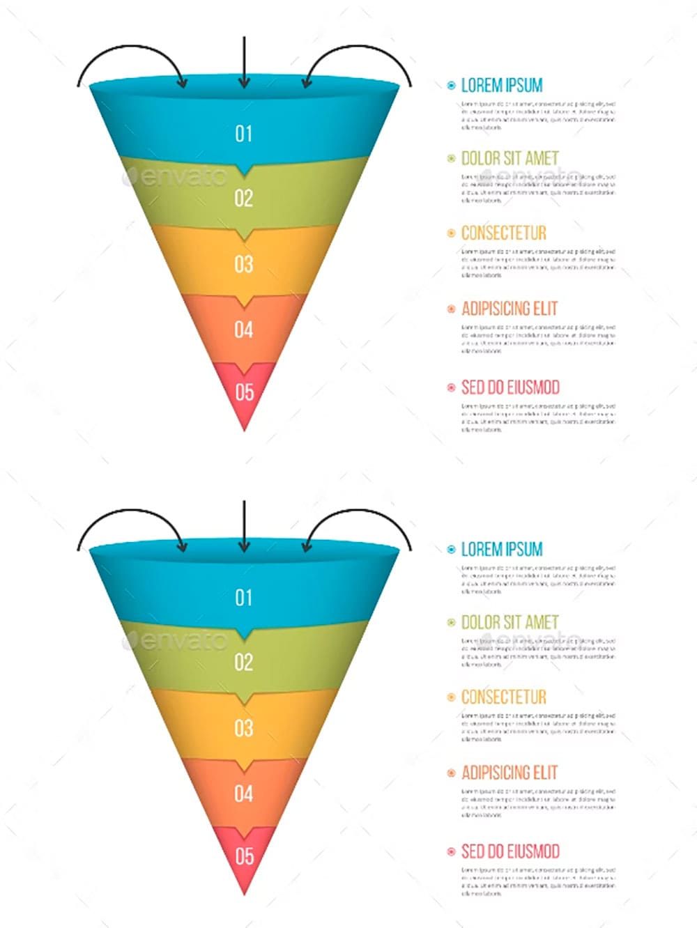 Funnel diagram 139, picture for pinterest.