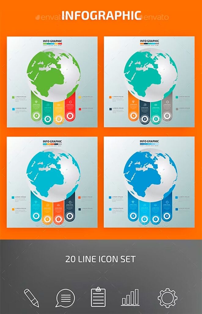 Global Infographic Design – MasterBundles