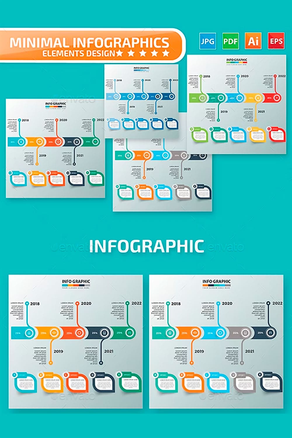 Infographic design, picture for pinterest.