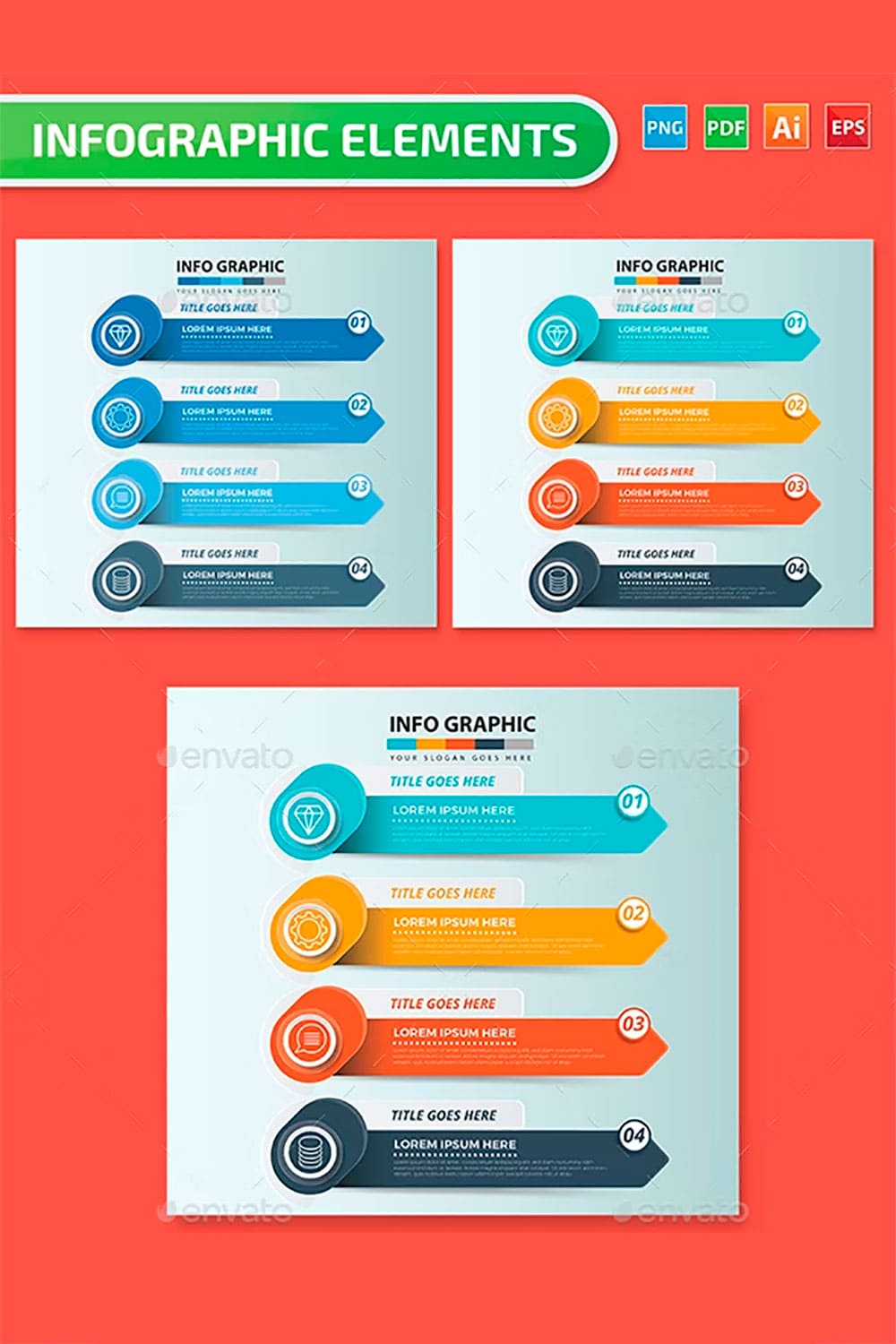 Infographics design, picture for pinterest.