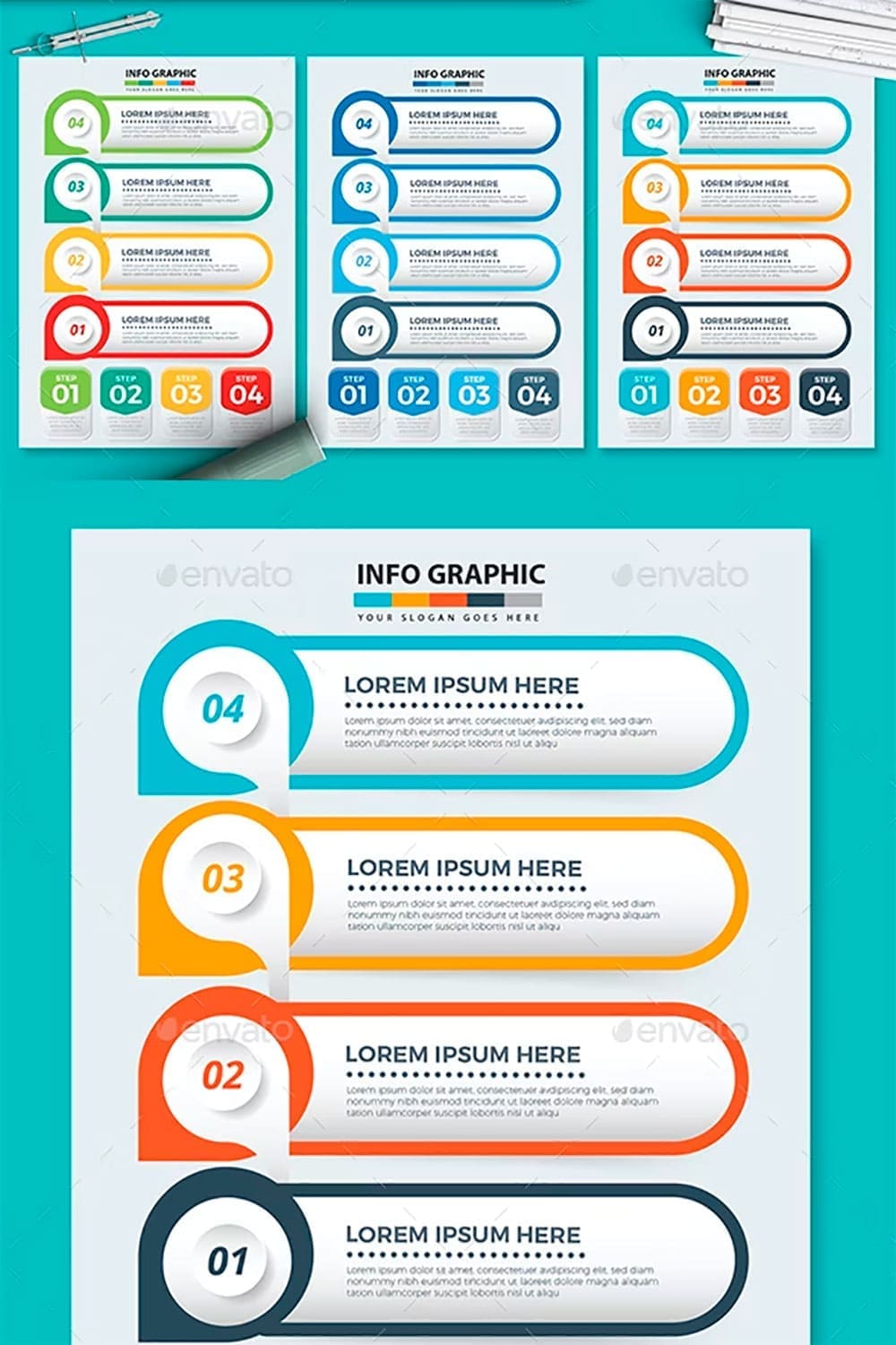 Infographics design, picture for pinterest.