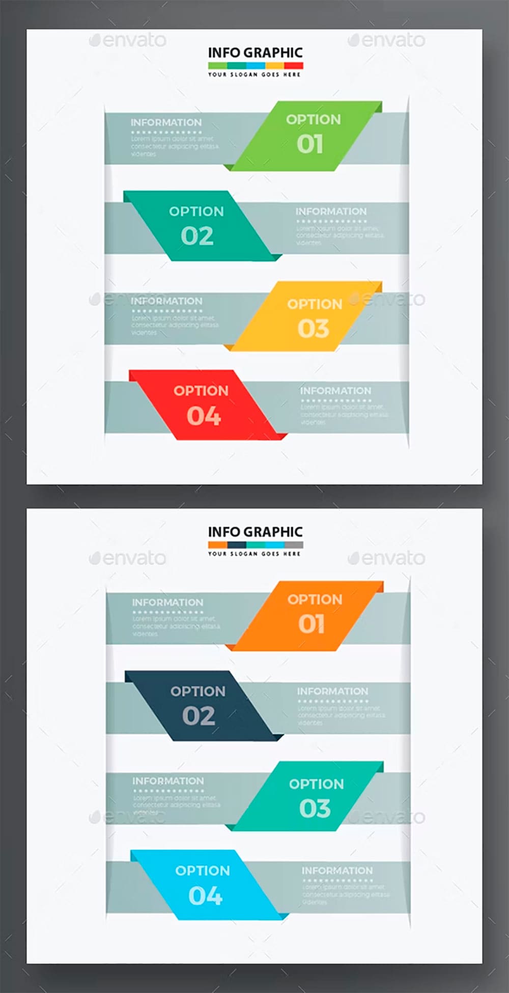 Label infographics design, picture for pinterest.