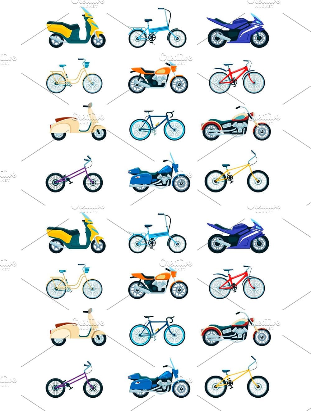 Motorcycles and bikes, picture for pinterest.