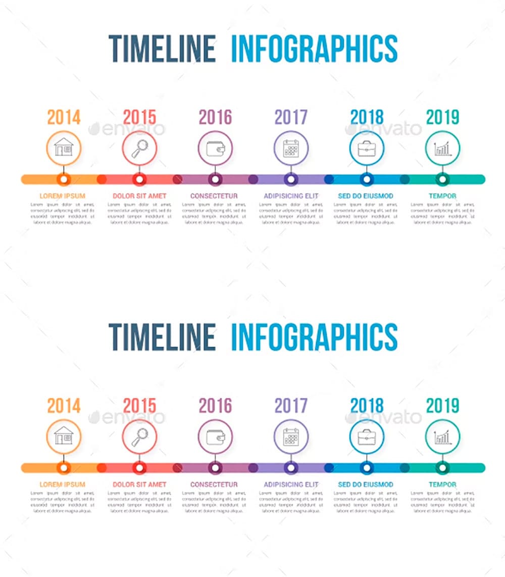 Timeline infographics 983, picture for pinterest.