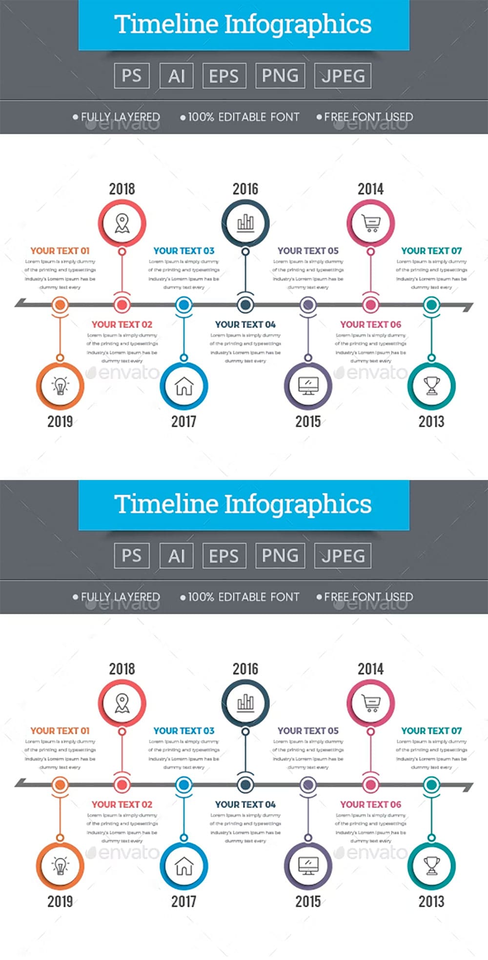 Timeline infographics 598, picture for pinterest.