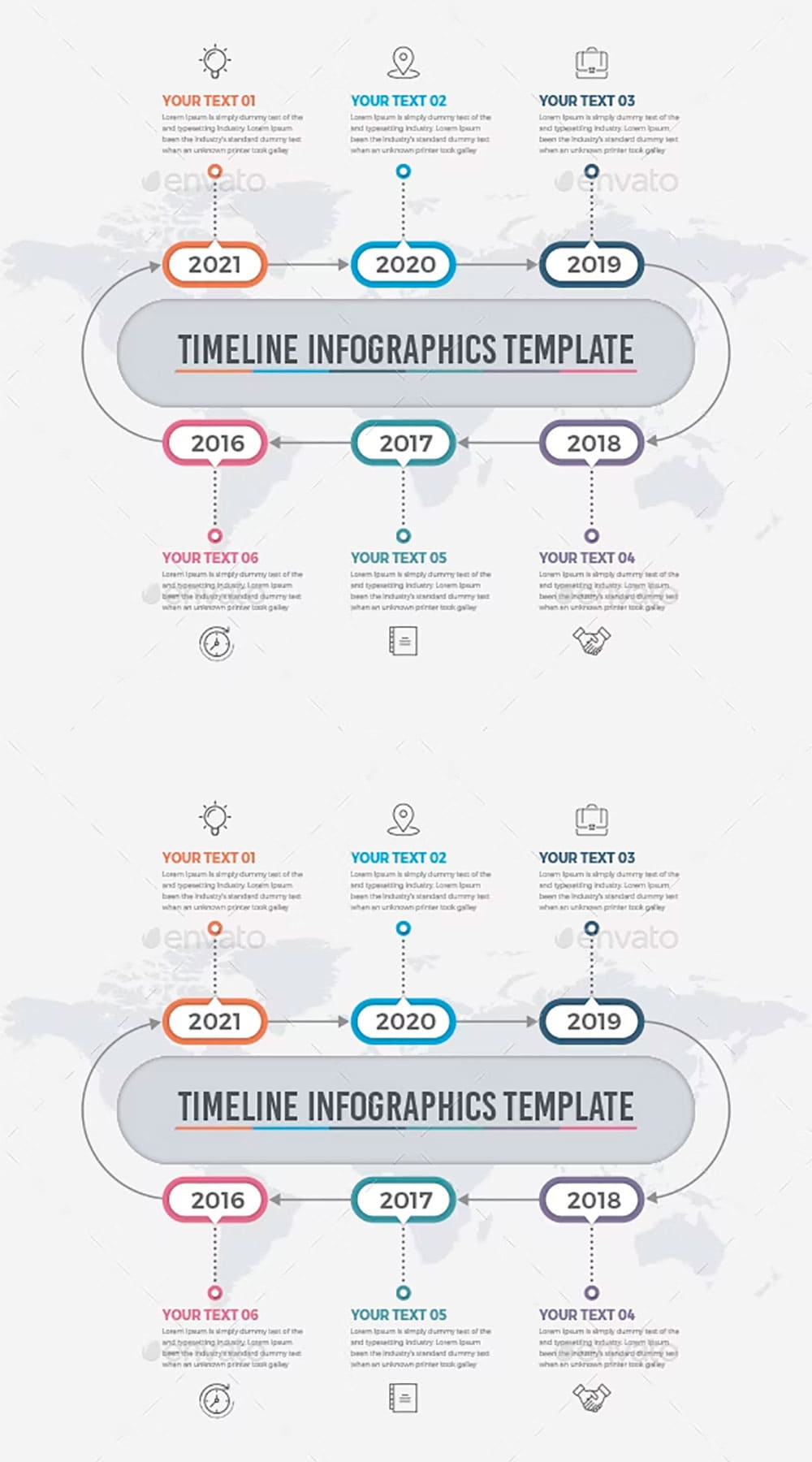 Timeline infographics, picture for pinterest.