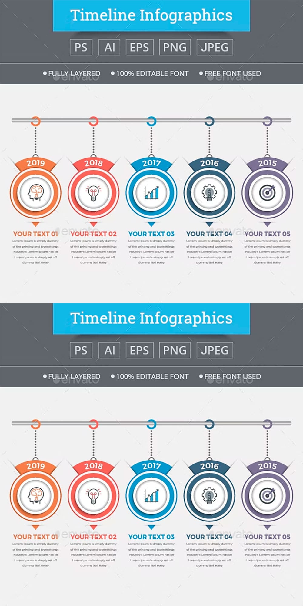 Timeline infographics 805, picture for pinterest.
