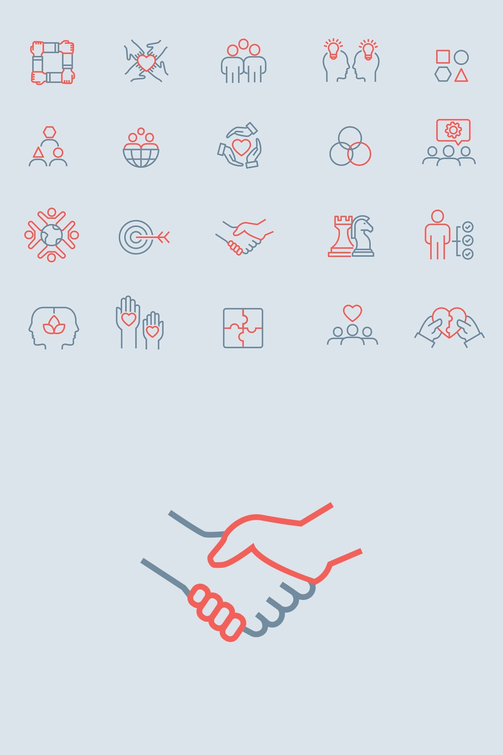 Illustrations 20 diversity at work icons of pinterest.