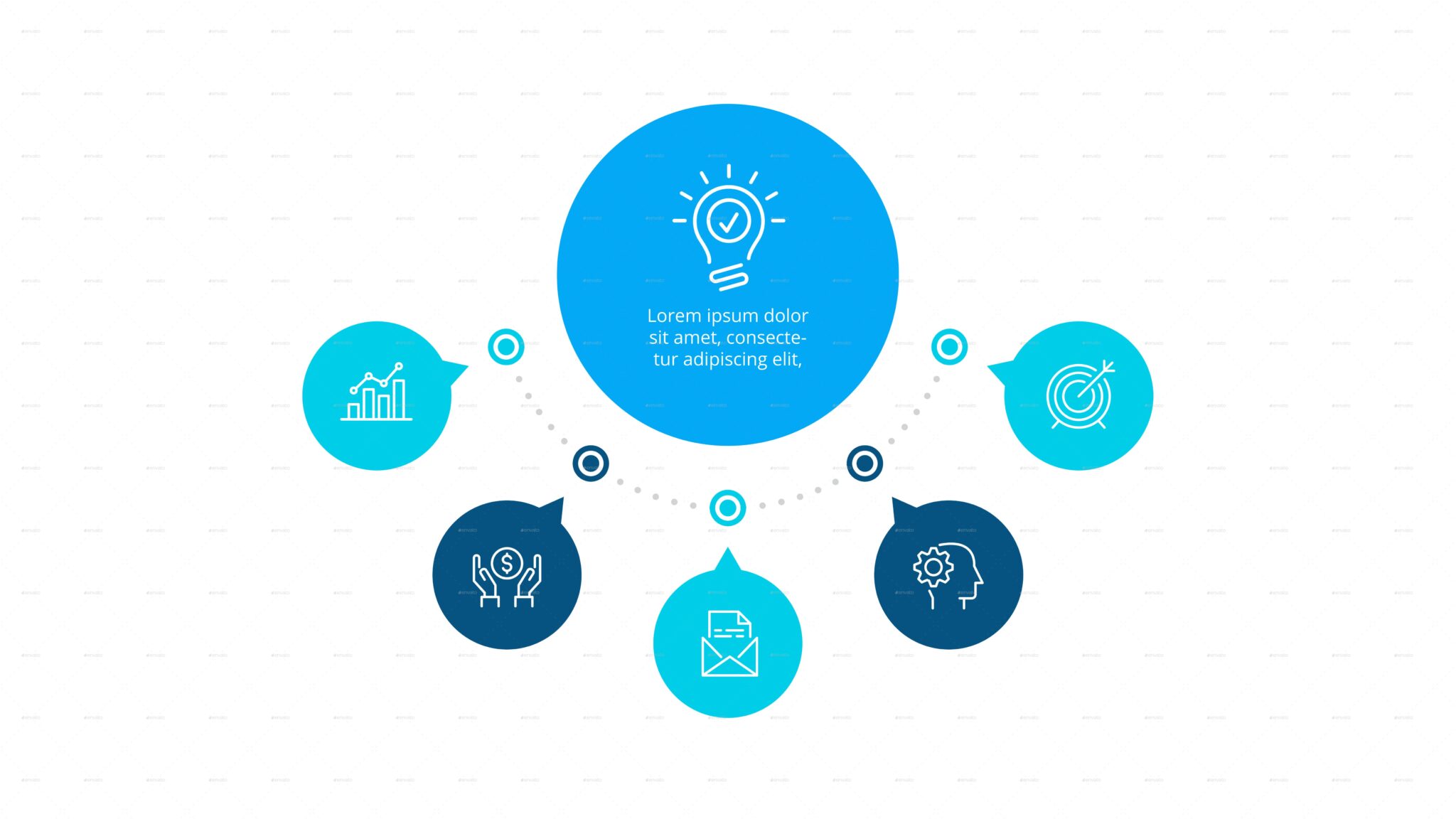 Flowchart Infographics Set 03 – MasterBundles