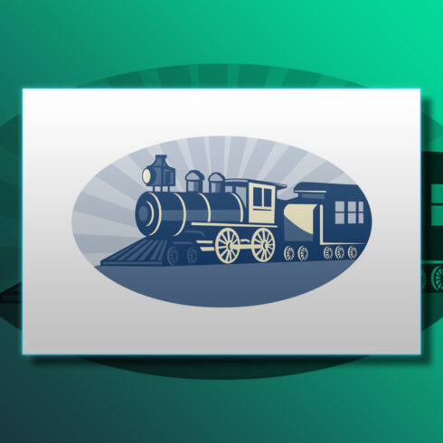 Images preview steam train or locomotive.