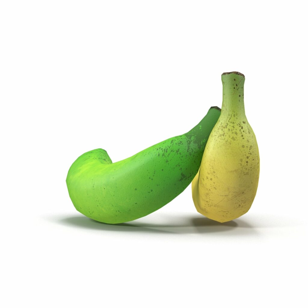 Bananas 3D Model – MasterBundles