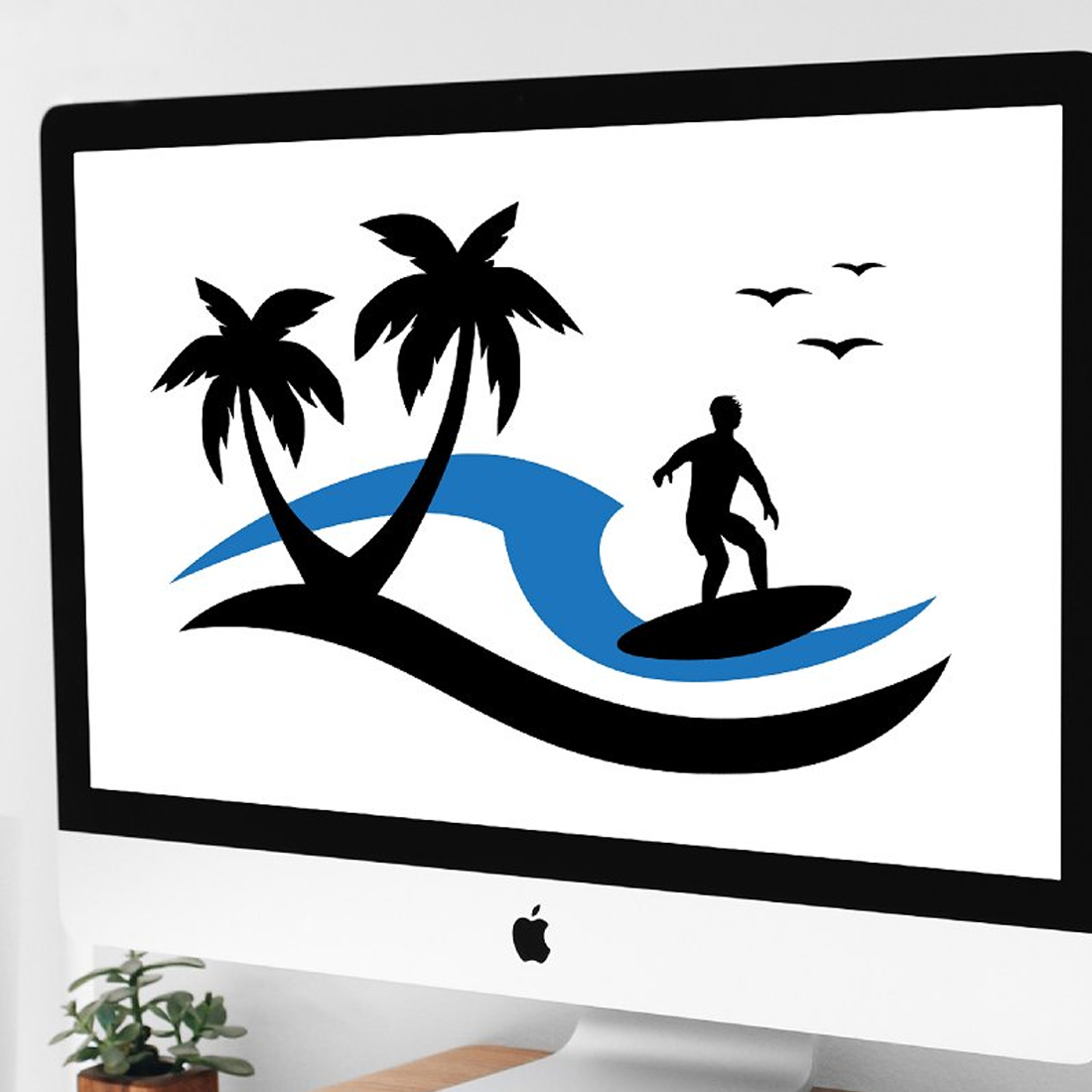 Images preview marine icons sea life ocean wave.