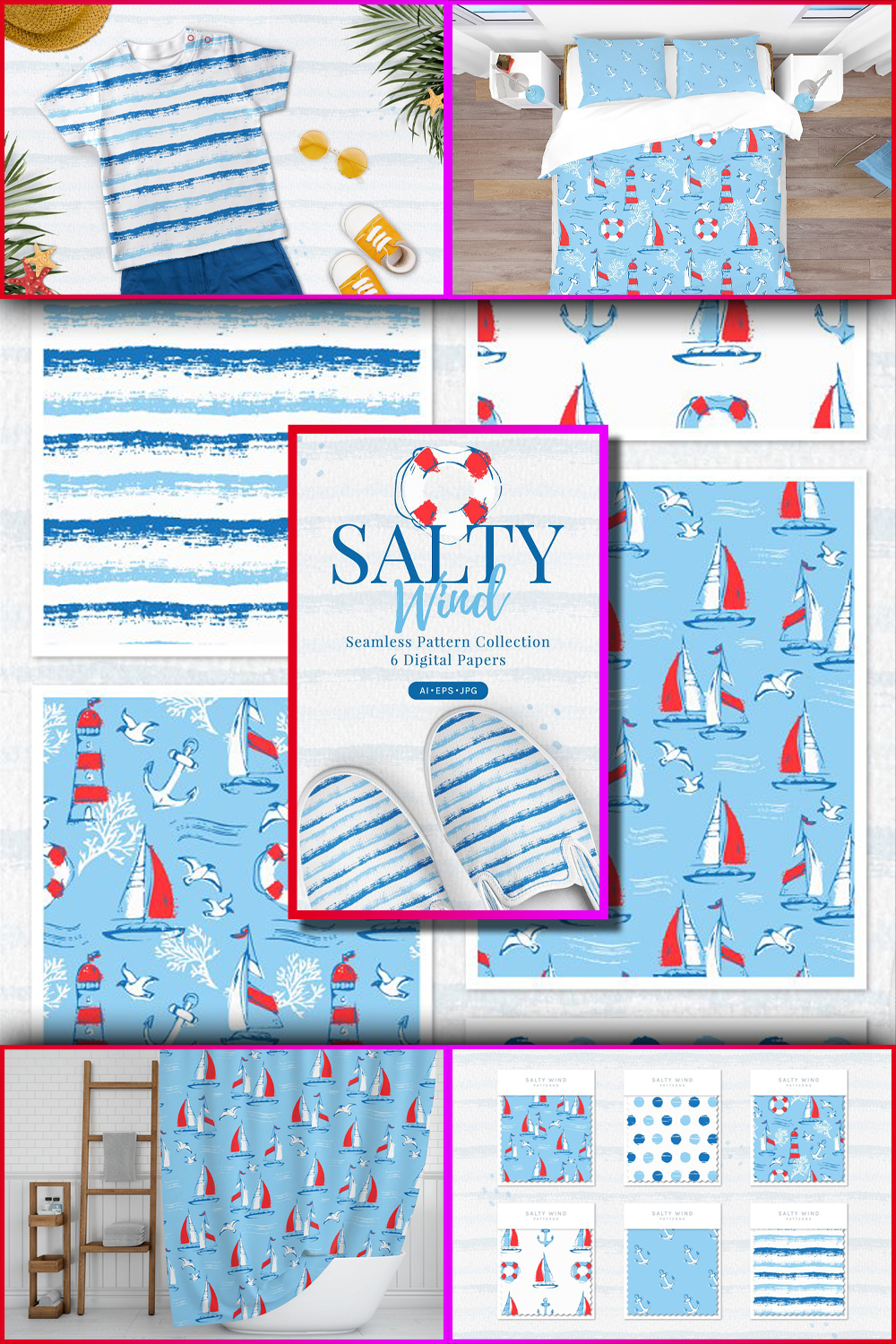 Illustrations salty wind patterns collection of pinterest.