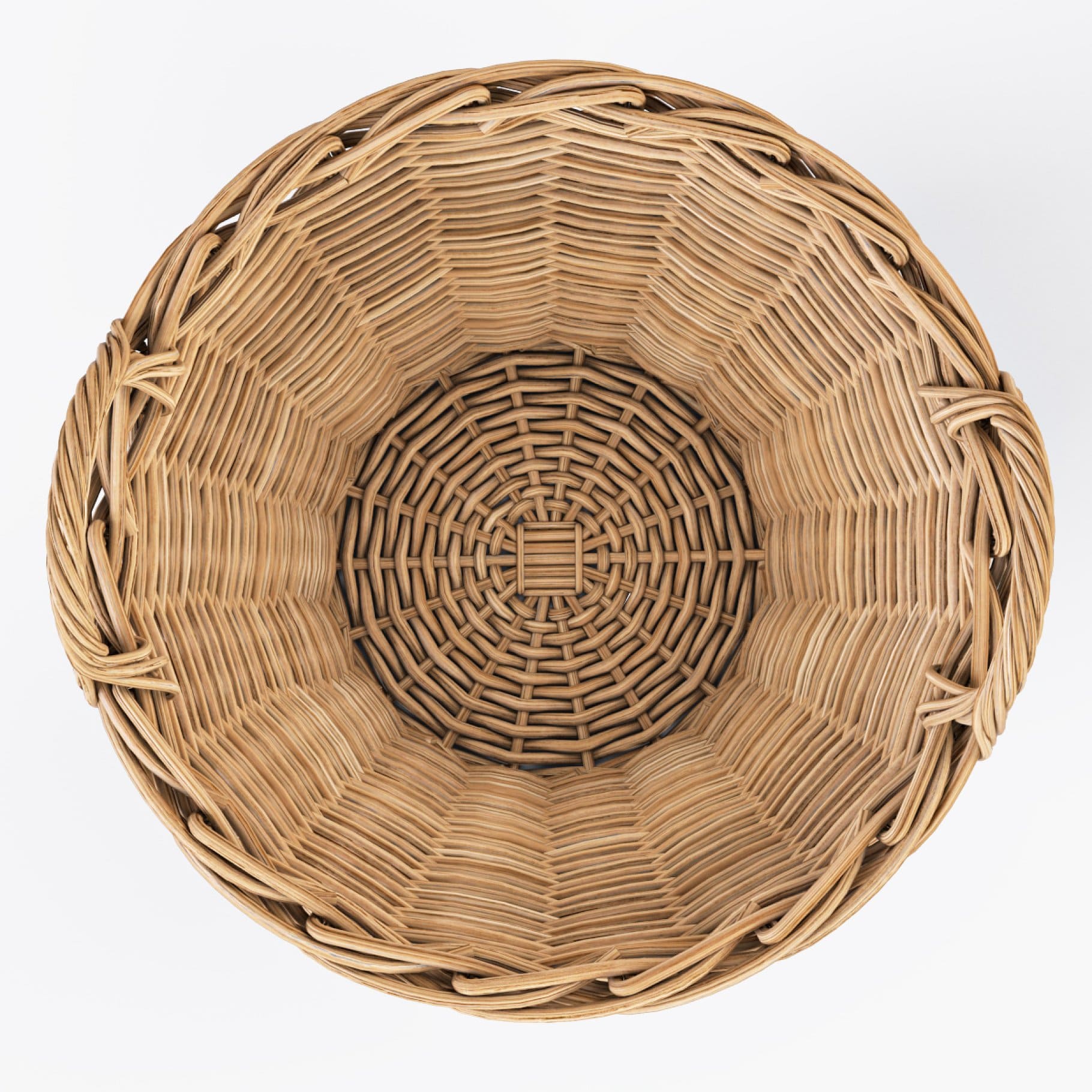 The bottom is shown inside the basket.