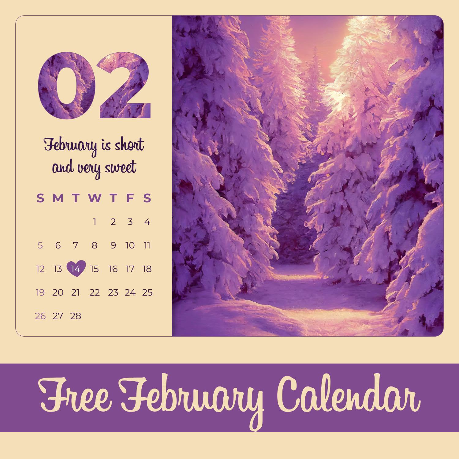 10 Free Calendars February MasterBundles
