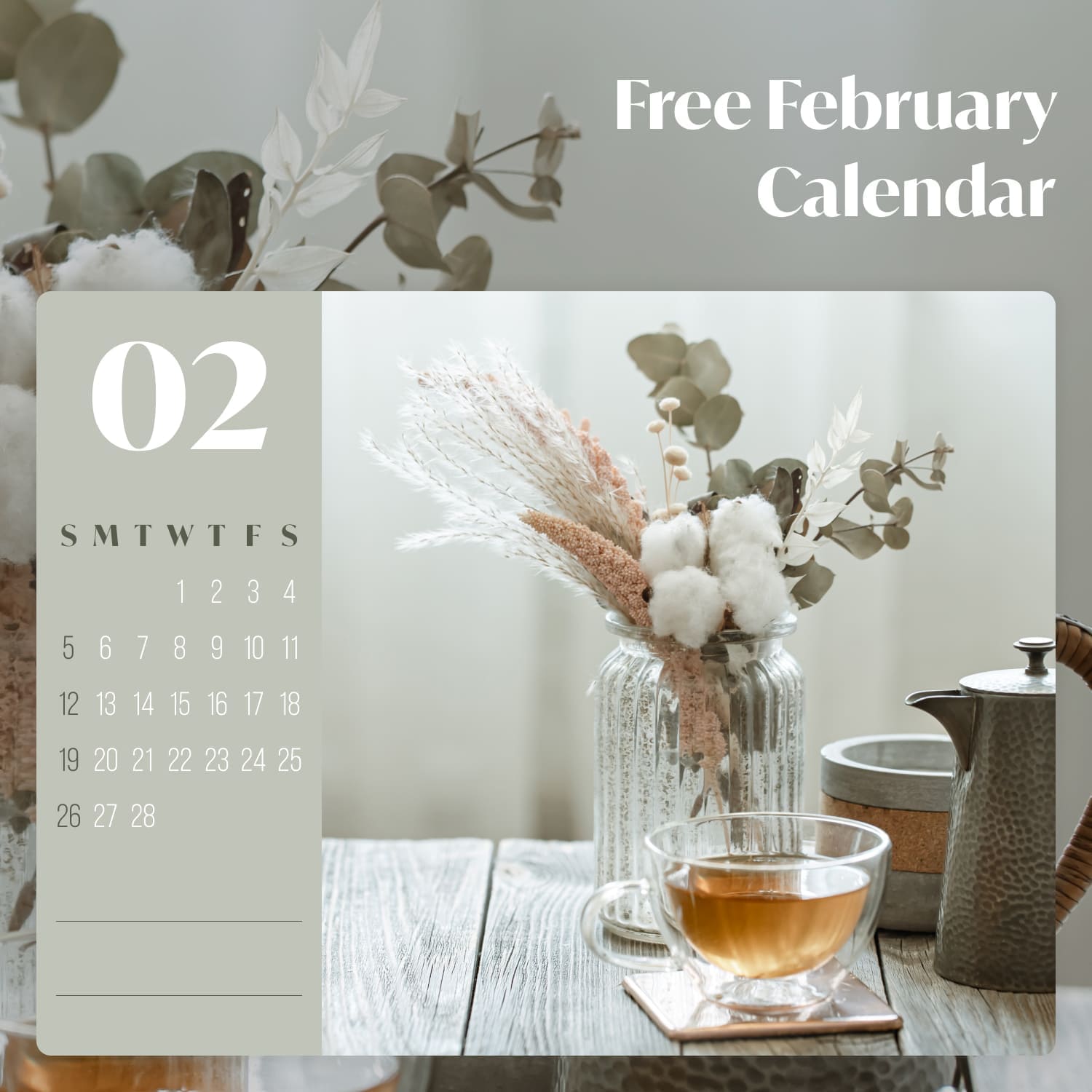Calendar february 3, main picture.