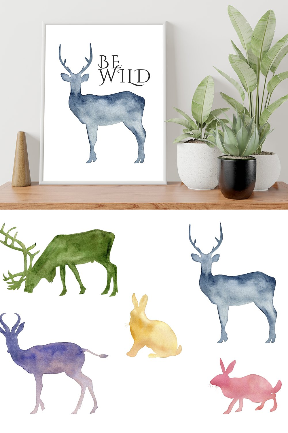 Illustrations animal silhouettes of pinterest.