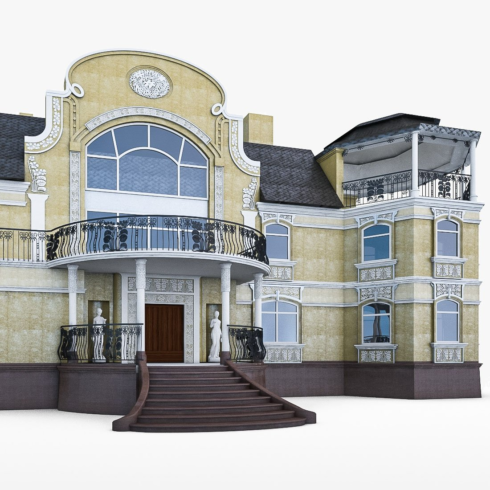 Images preview art nouveau mansion.