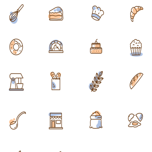 Images preview bakery collection.