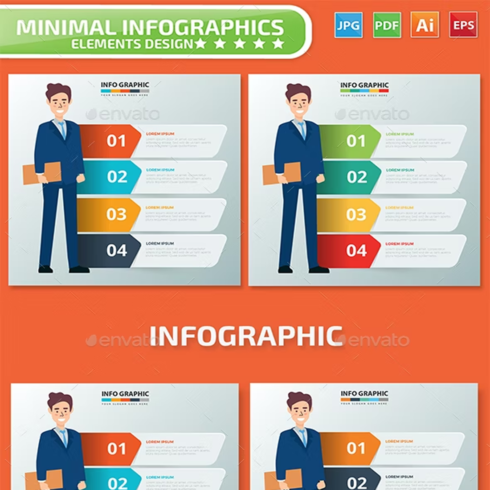 Images preview business infographics.